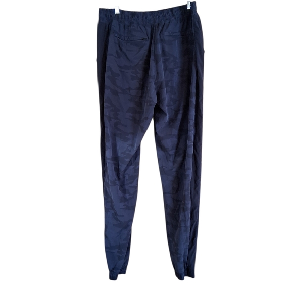 Athleta Brooklyn Textured Jogger Camo Navy Size 16 Tall - Picture 3 of 8